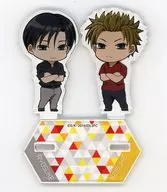 Ryosuke Takahashi & Keisuke Takahashi Deformed Acrylic Stand "New INITIAL D Online KUJI" C Prize