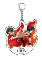 04. Kei Iura & Masato Ōjō Decacrylic key holder "Burning Kabadi"