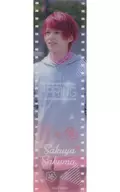 龍儀 Yokota (咲也 Sakuma) Random Clear Film Bookmark "MANKAI Movie 『 A3! (A3) 』 ～ SPRING & SUMMER ～"