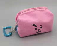 COOKY mini pouch with Kalabina "BT21" limited to Japan