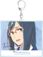鶴見知利子 Ani-Art aqua label BIGアクリルキーホルダー 「あの日見た花の名前を僕達はまだ知らない。」