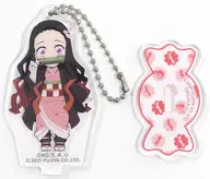 [A la Carte] Nezuko Kamado Acrylic Stand Mascot "Milky x Demon Slayer: Kimetsu no Yaiba Acrylic Stand Mascot 2-Type Set"