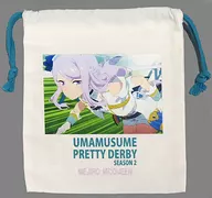 "Uma Musume Pretty Derby Season 2 x Shimamura" in drawstring bag, Bull McQueen