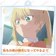 Rika Hoshizaki (I'm your girlfriend too.) "My girlfriend is your girlfriend trading dialogue, acrylic key holder"