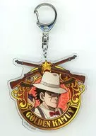 Saichi Sugimoto Acrylic Key Holder "GOLDEN KAMUY x Don Quijote"