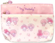 My Melody Flat Pouch "Sanrio Character Cats"