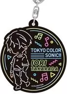 Takarada Iori Neon Line Acrylic Key Holder "Tokyo Color Sonic!"