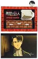 Levi Ackermann Acrylic Card Stand "Attack on Titan" Animate Girls Festival 2018 Goods