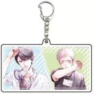 02. Senpai, it's definitely love! Decaacrylic key holder "Harukawa Shinta-sensei"