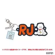 RJ (Jin) Rubber Bag Charm "BT21"