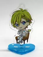 ROKUYA NAGI "Idolish Seven (original version) Acrylic Key Holder Collection with Stand MON. T. Sweets Marche (Mini Character)"