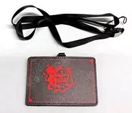 Pass Case with UK neck strap "The Thousand Musketeers : Rhodoknight"