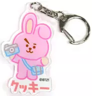 COOKY katakana trading acrylic key holder "BT21" limited to Japan