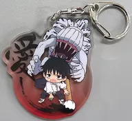 Otsukotsu Yuta & Kihon Satoka "Theatrical version Jujutsu Kaisen 0 Fudemame Acrylic Key Holder 0"