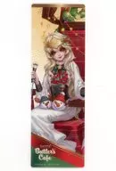 Sculptor (Galatia) original clear bookmark "Identity V Fifth Personality Permanent Cafe (BUTLER'S CAFE) in SWEETS PARADISE 4th" collaboration food and dessert order bonus