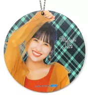 Yuki Sato Solo MDF key holder "モバガチャ Morning Musume.' 21 Official Online Gacha ~ Colorful Ver ~" Rare Award