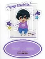 Ikuya 桐嶋 BIRTHDAY ★ DECORATION accessory stand "Free! Series Birthday Presents"