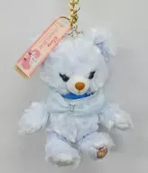 Llavero "UniBEARsity" con insignia de rosa azul