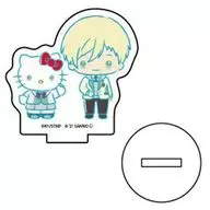 Tatsumi 琉唯 & Hello Kitty "Star-Myu × Sanrio Character Connector's Acrylic Puchi Stand 01"