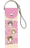 10. Gathering (pink design) Big Leather Strap 5th Graph Art Design "idol Master Cinderella Girls"