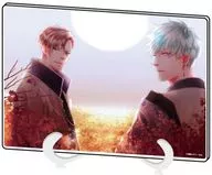 01.白虎＆間宮 アクリルアートボード(A5サイズ) 「嵩梨ナオト先生」