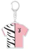 Tomoe Futaba "Futsal Boys! Uniform Acrylic Key Holder, Adar Belt Gakuin"