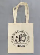 L' Arc ~ en ~ Ciel Tote Bag (Natural x Black) "30th L' Anniversary TOUR" Makuhari venue limited S-seat privilege
