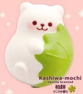 柏餅 ふわもちマーモ餅 スクイーズ マスコット