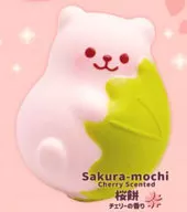 桜餅 ふわもちマーモ餅 スクイーズ マスコット