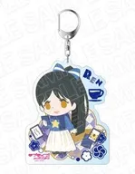 Hazuki Koi (New Year Game ver) Large Key Holder "Love Live! Superstar!"