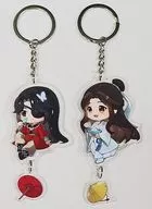 Hanajo & Rei Hsieh acrylic key holder "Tenkanshifuku Hanajo & Rei Hsieh PVC & PVC & ABS painted finished products" Purchase benefits