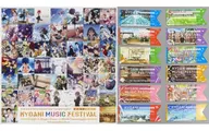 Collection Canvas Art & Mini Design Ticket Set "5th Kyoto Animation Fan Appreciation Event KYOANI MUSIC FESTIVAL - Moving to the Future -" Ticket privilege with premium commemorative goods