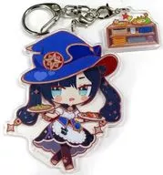 Mona "Genshin ×SWEETS PARADISE - Soyokaze no Kyoen - Chibi Character Trading Acrylic Key Holder"