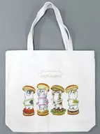 "mofusand" Tote Bag (Hamburger)