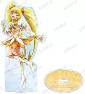 Cure Sunshine Hologram BIG Acrylic Stand Illustration "HEARTCATCH PRECURE!"