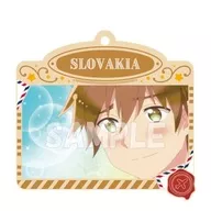 Slovakia "Hetalia World ★ Stars Trading Print Rubber Key Holder"