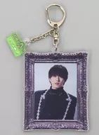 Shinsuke Yotsuya Acrylic Key Holder (Black) "OCTPATH POP-UP STORE" IT'S A BOP "