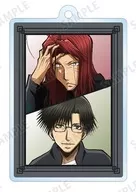 "Saiyuki RELOAD -ZEROIN - Drawing Illustration Kachofugetsu ver. Trading Double-sided Acrylic Key Holder" by Sagojo & Inui Hakkai