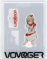 Chikako Shiomi Suporte acrílico "Idlemaster Series Concept Movie 2021" VOY@GER "Making exposição in Akiba CO Gallery"