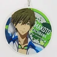 Makoto Tachibana Coaster Acrylic Charm "Free! -Eternal Summer-"