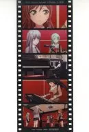 Collection (I : Promise / First frame : Lisa Imai) Film Sheet "bAng Dream for Theater! Episode of Roselia I : Promise / II : Song I am." Blu-ray2 Title Release Commemorative Audio / Visual Fair Target Purchase benefits