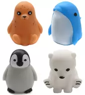 4-Type Set "Aquarium Mascot in Bath"