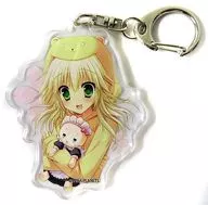 Polar Bear "Hatsuyuki Sakura Acrylic Key Holder 02"