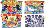 4-Type Set "Blessing Tairyobata Large drawstring bag Bag"