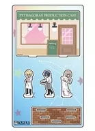 03.UNICORNJr. グラフアートデザイン プレミアム アクリルジオラマプレート 「ピタゴラスプロダクション」