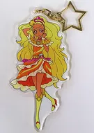 Cure Soleil acrylic key holder "Star ☆ Twinkle Kisogawa Bridge Precure Ohoshisama Vacation in Laguna Ten Boss"