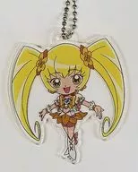 Cure Sunshine Acrylic Die Cut Ball Chain "SD Pretty Cure All Stars" Precure Pretty Store limited