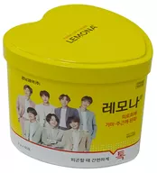BTS(防弾少年団)/ジャケット衣装 ハート型缶ケース(韓国語パッケージ) 「LEMONA×BTS(防弾少年団)」