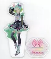 Un gran soporte acrílico iridiscente "Pretty All Friends 2020 Pretty Celebrity & MY ☆ DREAM×AMOCAFE Ikebukuro store"