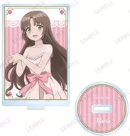 Mariai 桃坂 (Isshin) "Color dress ver. trading acrylic stand with an illustration of love rice that a childhood friend can never lose"